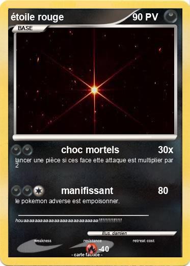Pokemon étoile rouge