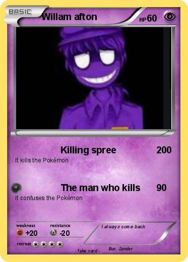 Pokemon Willam afton