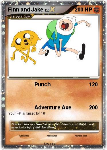 Pokemon Finn and Jake