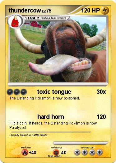 Pokemon thundercow