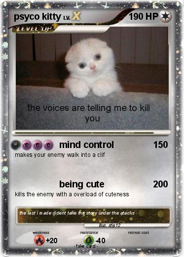Pokemon psyco kitty