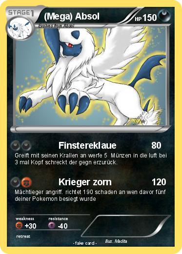 Pokemon (Mega) Absol