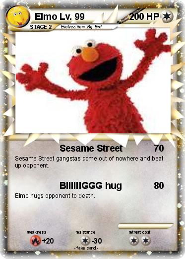 Pokemon Elmo Lv. 99