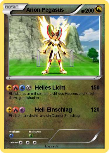 Pokemon Arion Pegasus