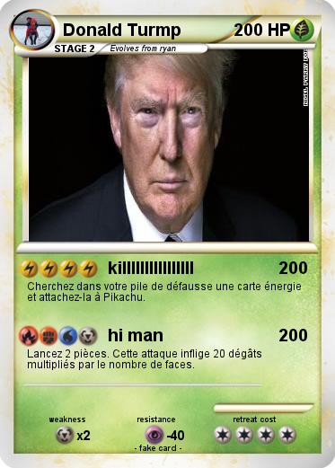 Pokemon Donald Turmp