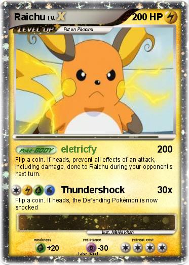 Pokemon Raichu