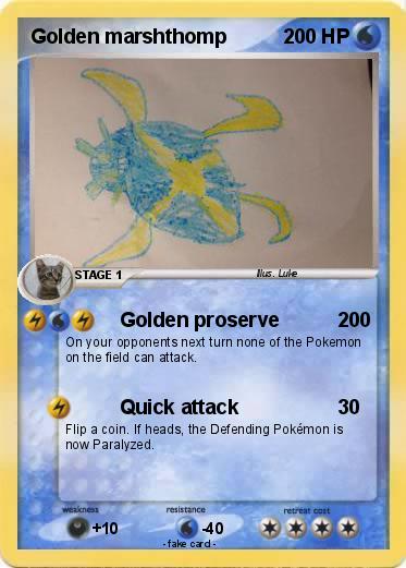 Pokemon Golden marshthomp