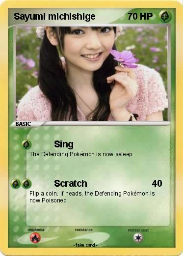 Pokemon Sayumi michishige