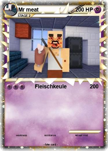 Pokemon Mr meat