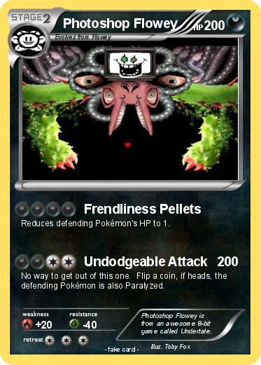 Pokemon Photoshop Flowey