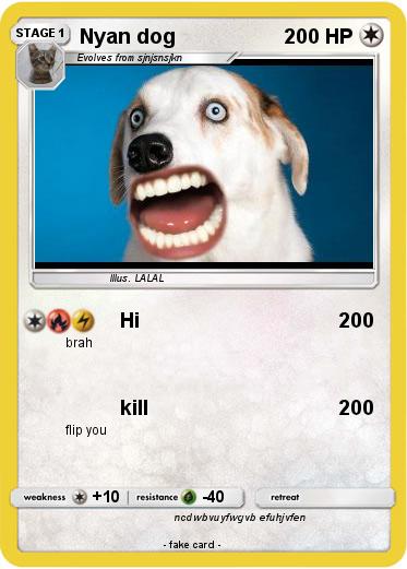 Pokemon Nyan dog