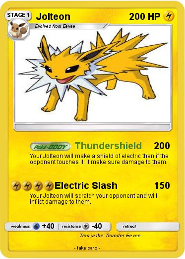 Pokemon Jolteon