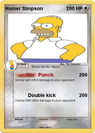 Pokemon Homer Simpson