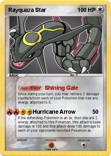 Pokemon Rayquaza Star