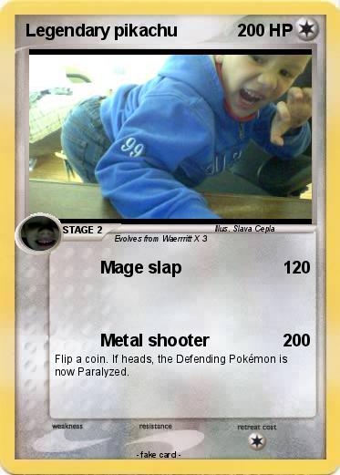 Pokemon Legendary pikachu