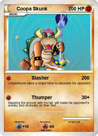 Pokemon Coopa Skunk