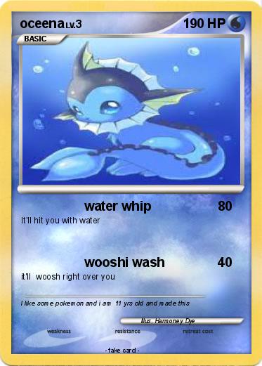 Pokemon oceena