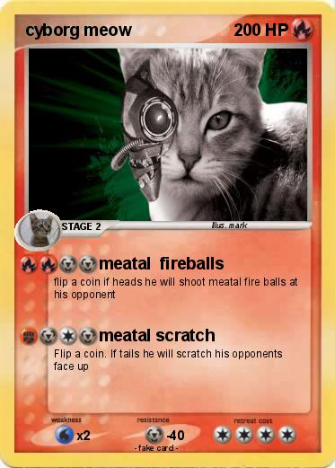 Pokemon cyborg meow