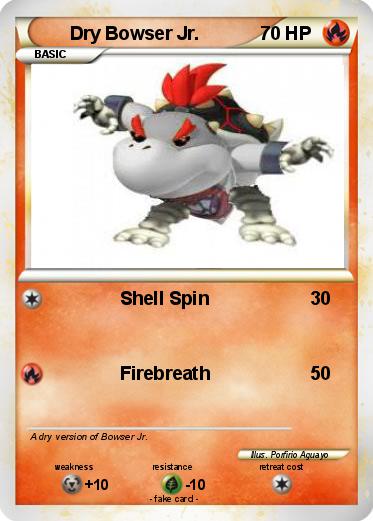 Pokemon Dry Bowser Jr.