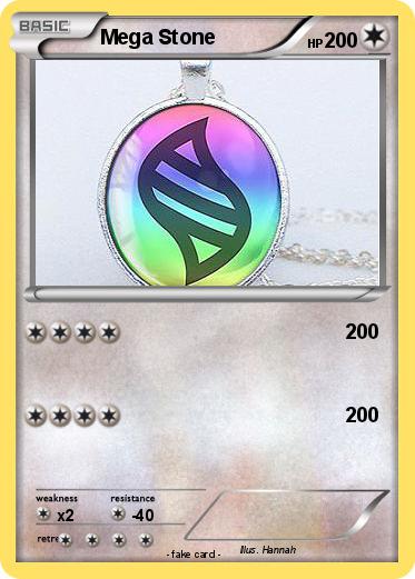 Pokemon Mega Stone