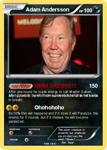 Pokemon Adam Andersson