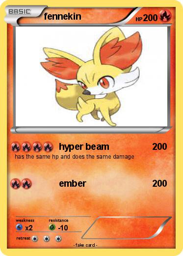Pokemon fennekin