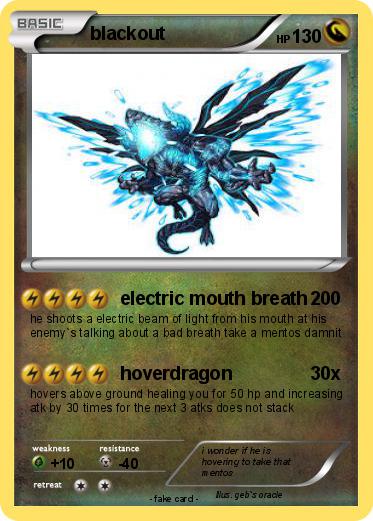 Pokemon blackout