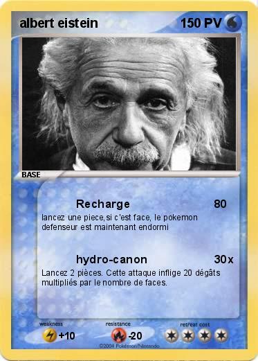 Pokemon albert eistein