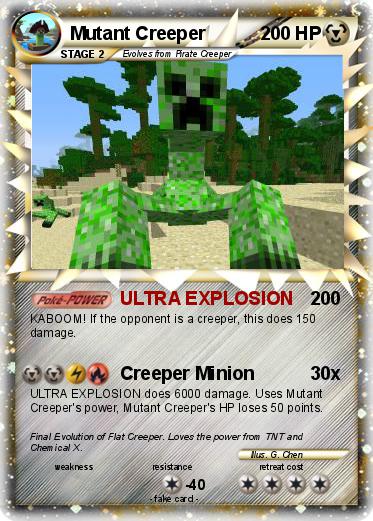 Pokemon Mutant Creeper