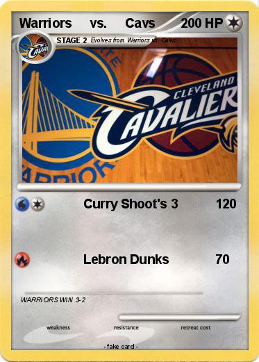 Pokemon Warriors     vs.     Cavs