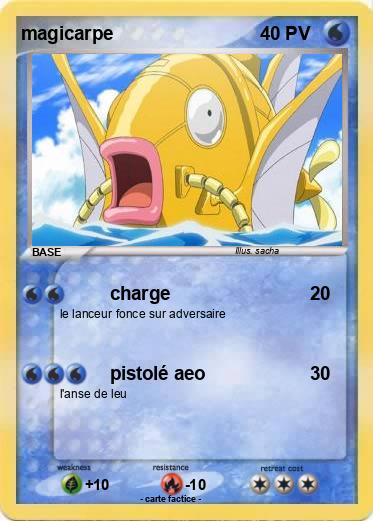 Pokemon magicarpe