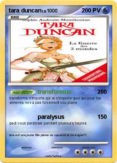 Pokemon tara duncan