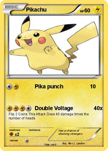 Pokemon Pikachu