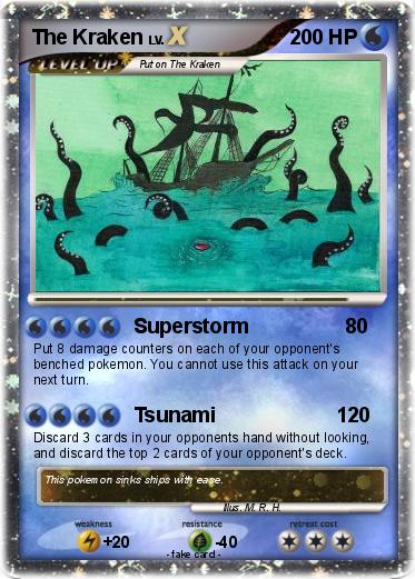 Pokemon The Kraken