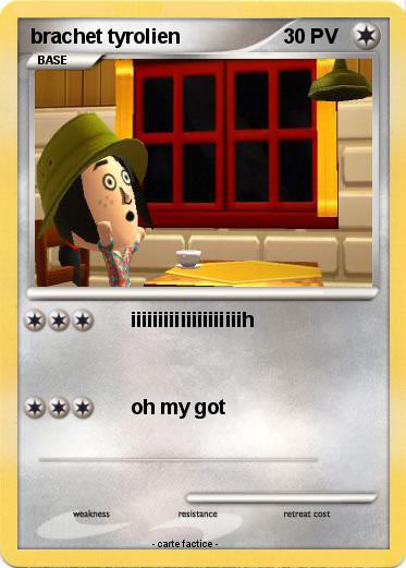 Pokemon brachet tyrolien