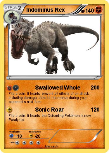 Pokemon Indominus Rex