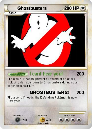 Pokemon Ghostbusters