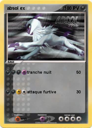 Pokemon absol ex