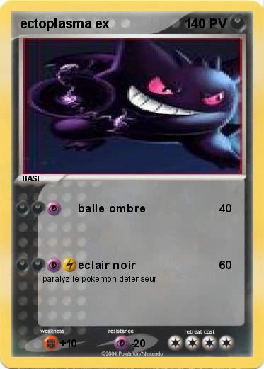 Pokemon ectoplasma ex