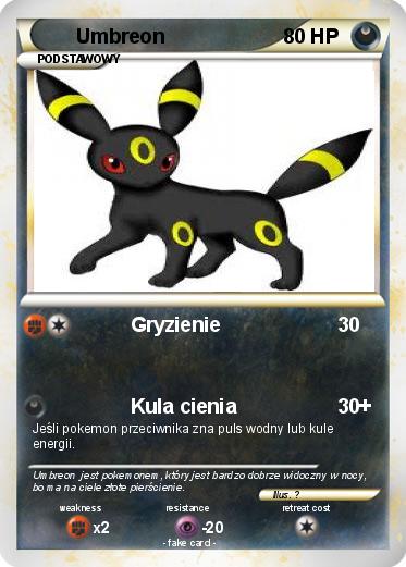 Pokemon Umbreon
