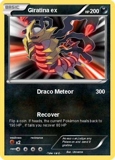 Pokemon Giratina ex