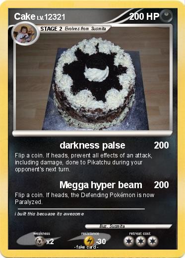 Pokemon Cake