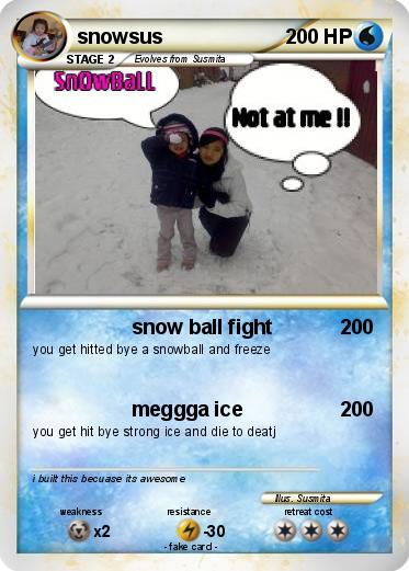 Pokemon snowsus