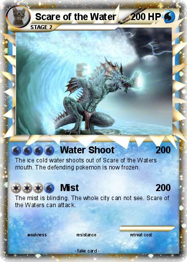 Pokemon Scare of the Water