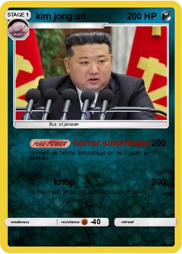 Pokemon kim jong un