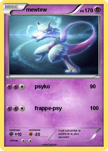 Pokemon mewtew