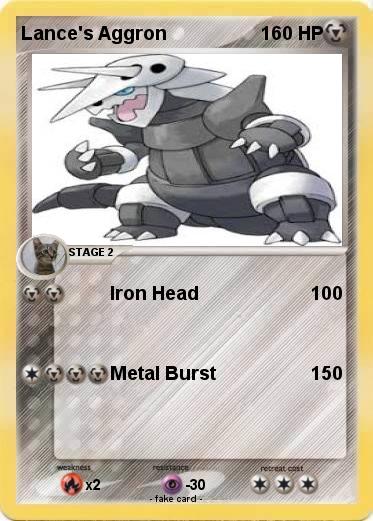 Pokemon Lance's Aggron