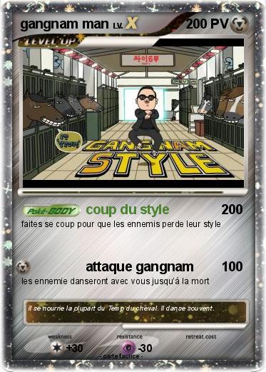 Pokemon gangnam man