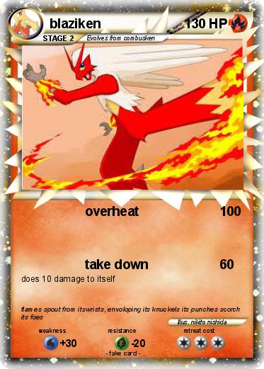 Pokemon blaziken