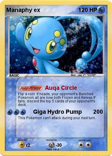 Pokemon Manaphy ex